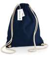 W810 Westford Mill Earthware Organic Gymsac French Navy colour image